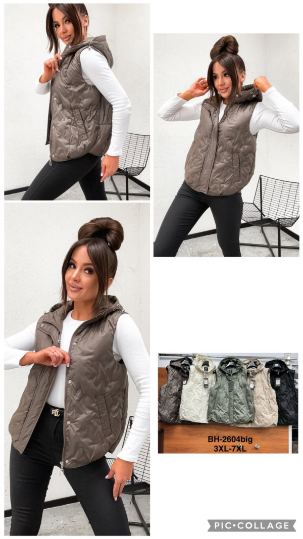 Kamizelki damkie Roz 3XL-7XL, 1 Kolor Paczka 5 szt